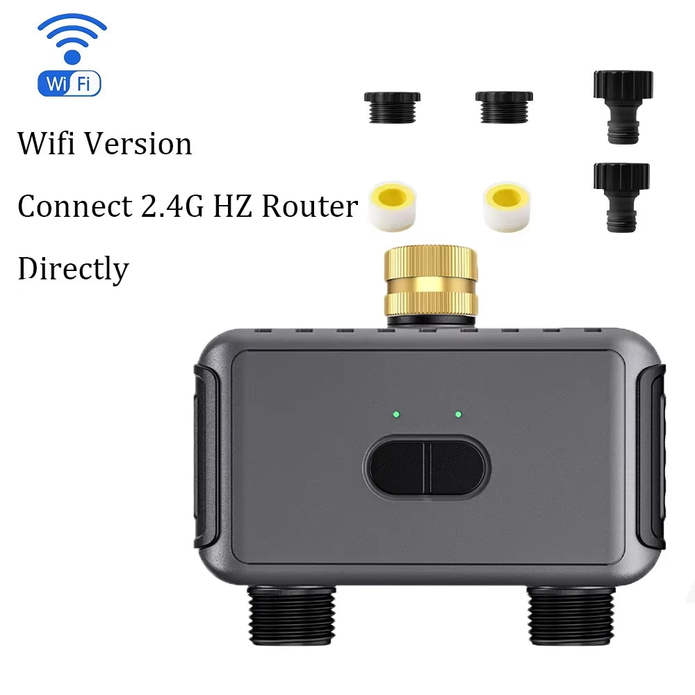 Insoma Wifi Automatic Garden Water Timer Dual Hose Controller