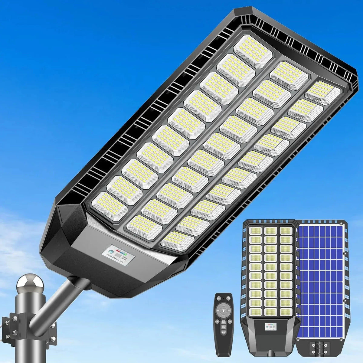 Solar Outdoor Security Light With Motion Sensor And Waterproof Led