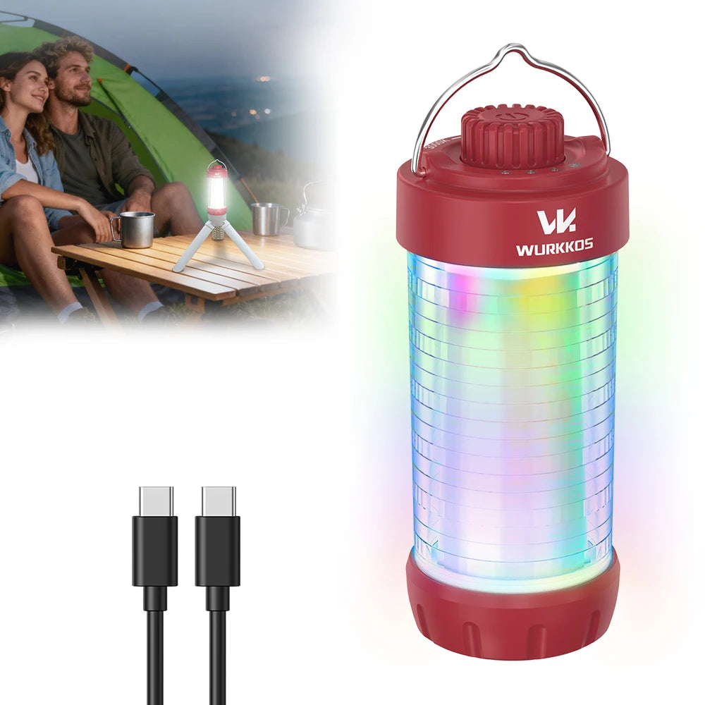 Wurkkos CL01 Mini 360 Degree RGB Rechargeable LED Flashlight