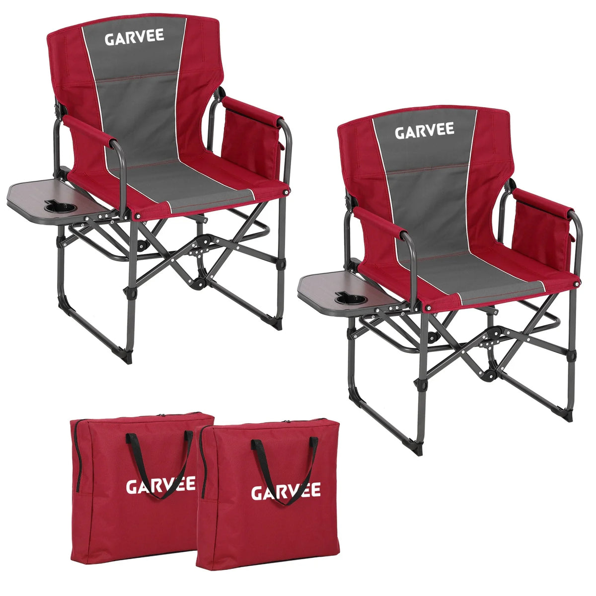 HiMISS Heavy Duty Folding Director Chair For Campers