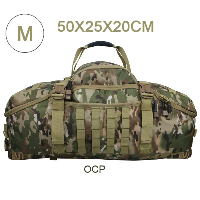 LQARMY Large Capacity Molle Tactical Hiking Camping Backpack