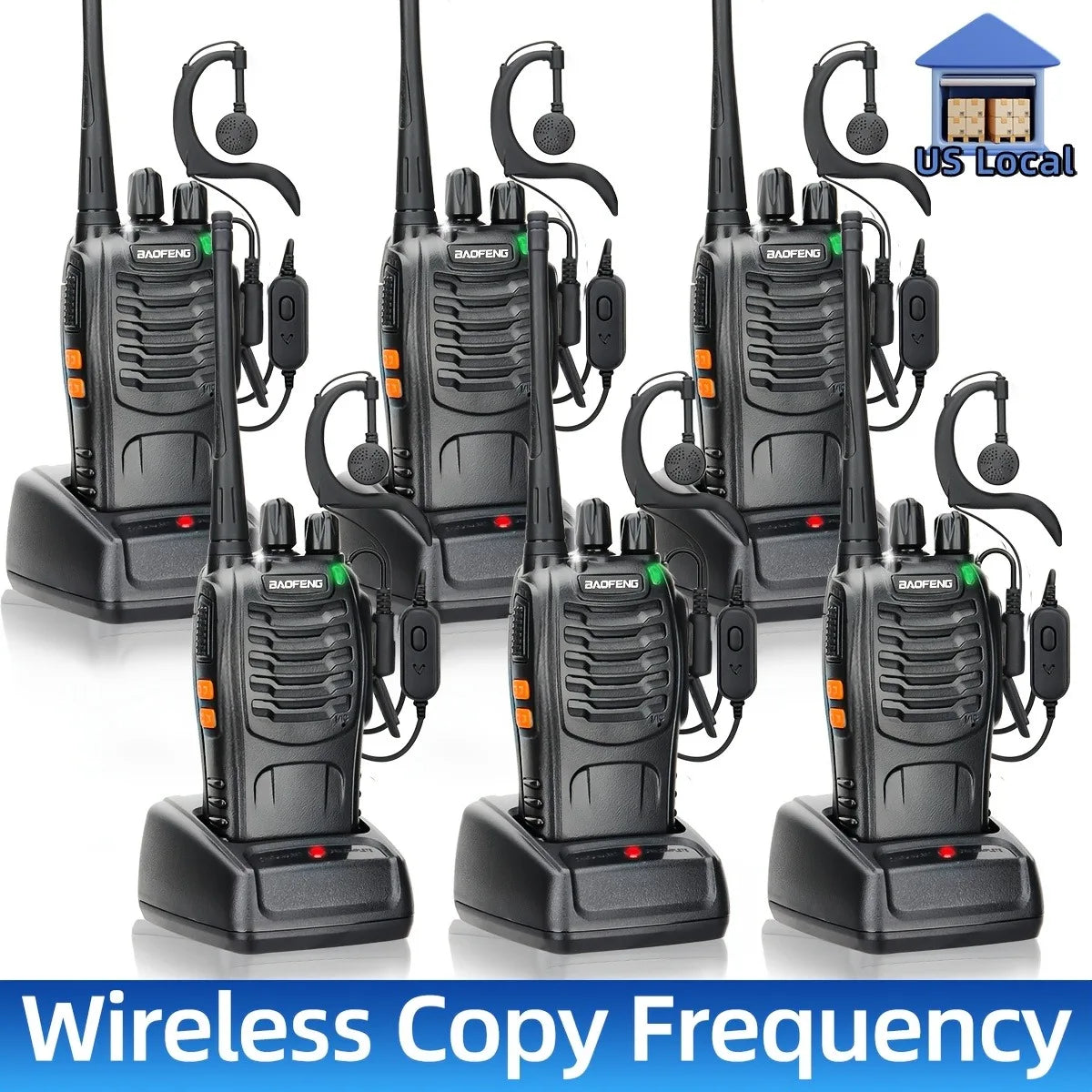 Baofeng BF-888S Portable Two Way Radio With Extended Range For Hikers