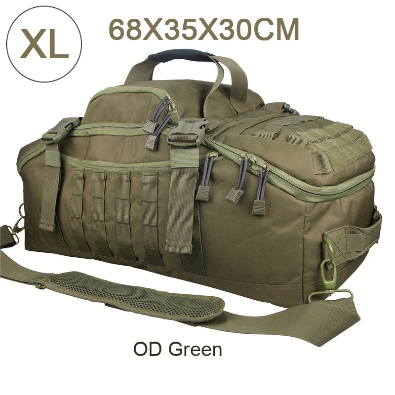 LQARMY Large Capacity Molle Tactical Hiking Camping Backpack