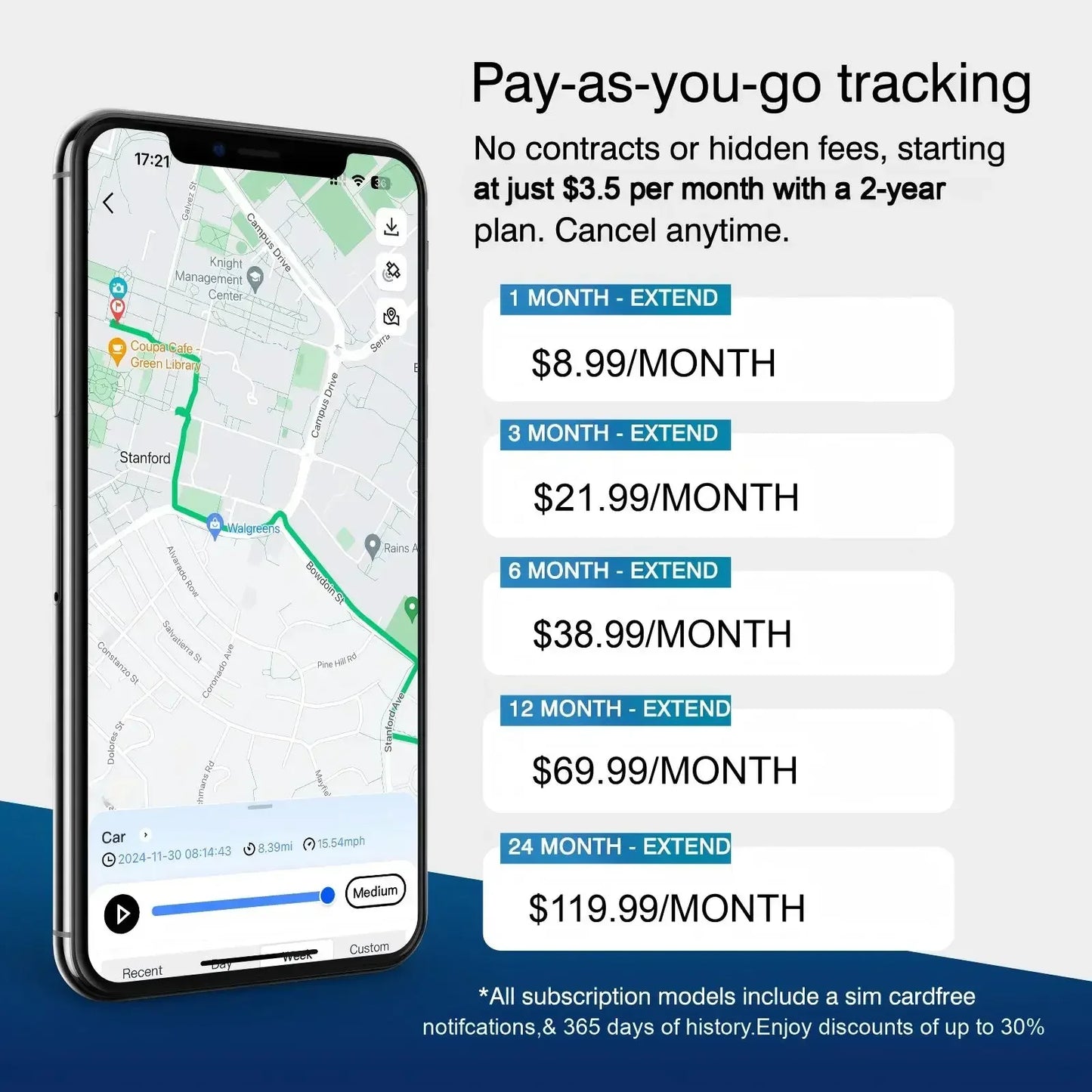 Wanwaytech Real Time GPS Asset Tracker With Sos Alerts