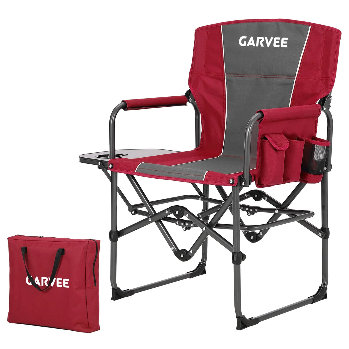 HiMISS Heavy Duty Folding Director Chair For Campers