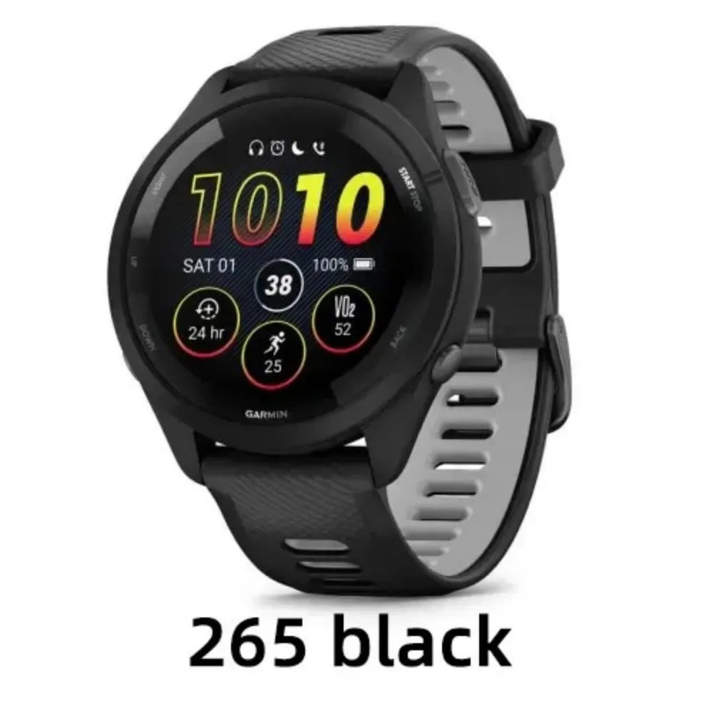 Garmin Forerunner 265 Outdoor GPS Smartwatch With Topo Maps