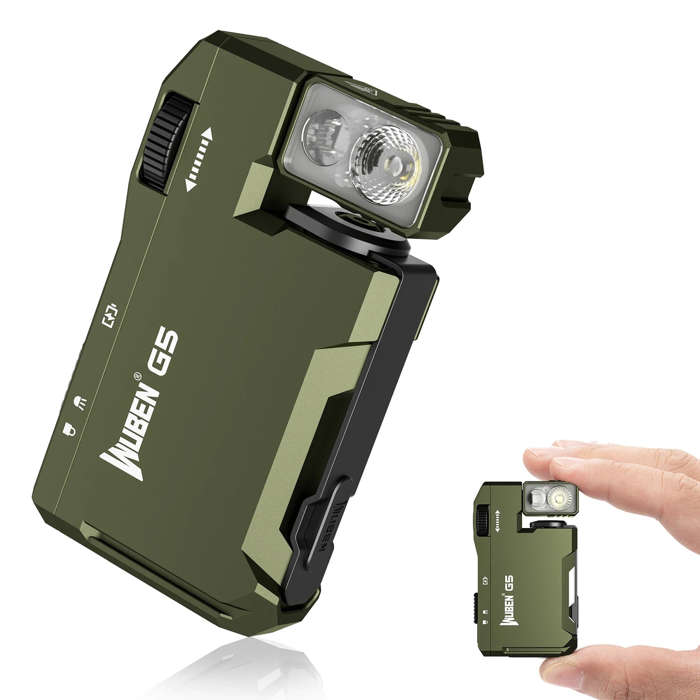 WUBEN G5 Rechargeable LED Flashlight USB-C Multi-Color
