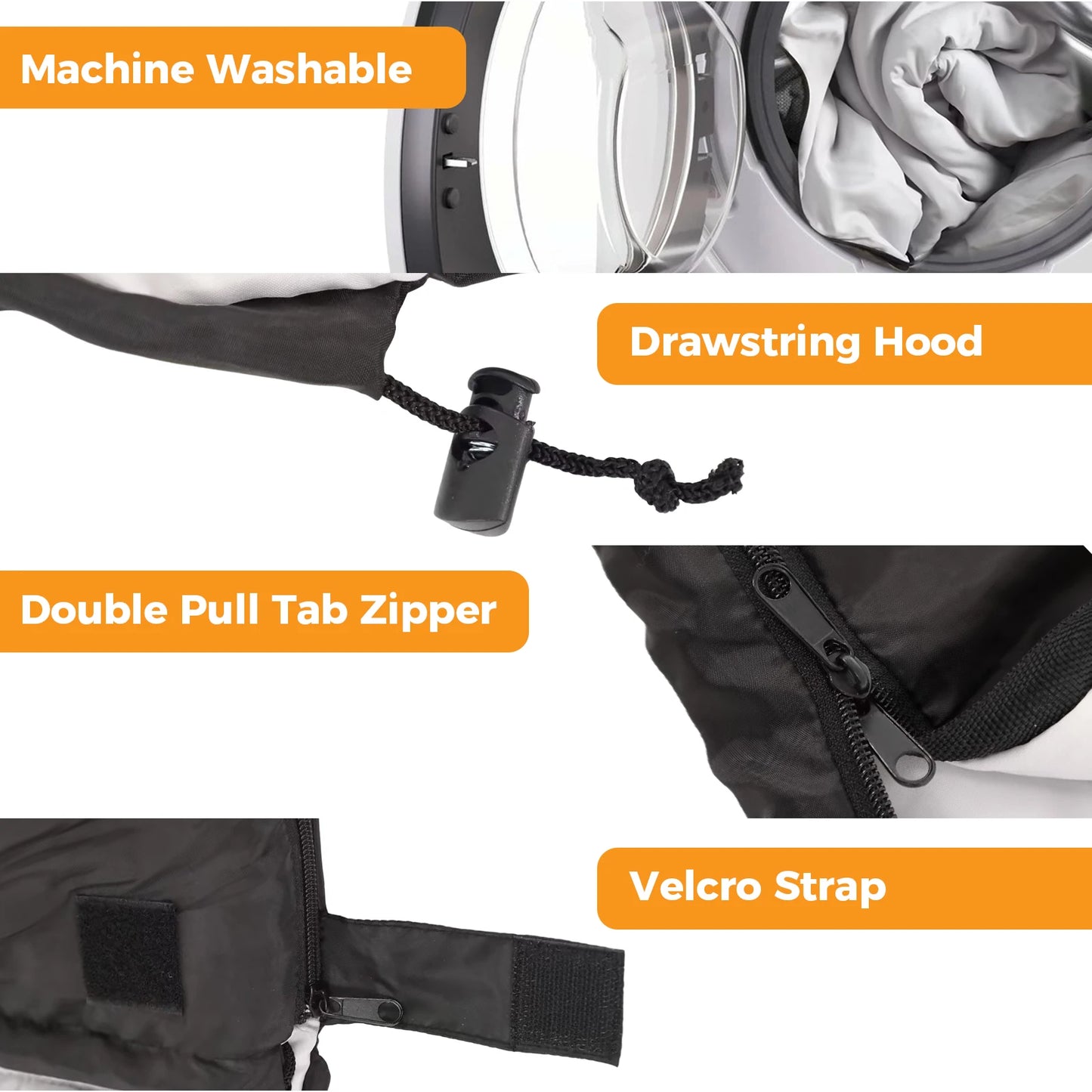 Double Sleeping Bag For Adults With Pillow Three Season
