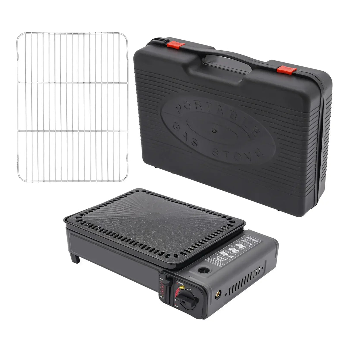 Portable Butane Gas Grill Stove For Camping Travel And Trekking