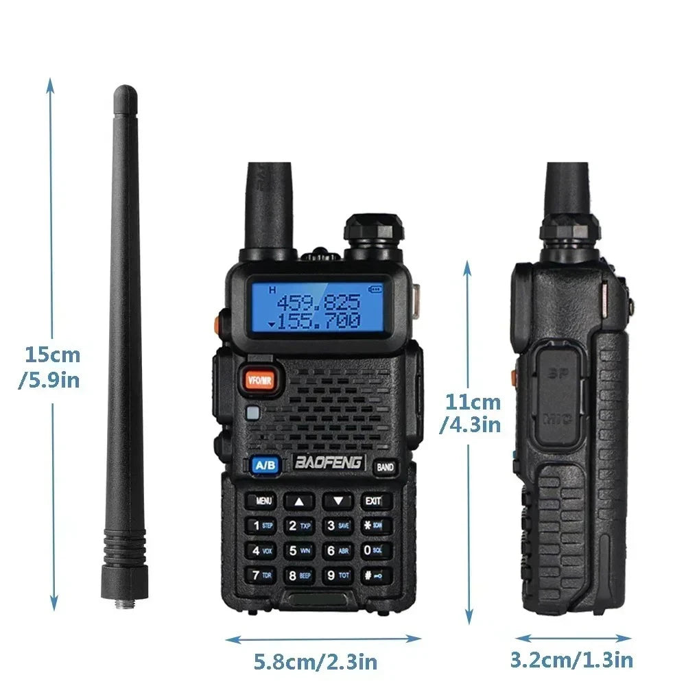 Baofeng Pro Dual Band Radio With Long Range For Hikers