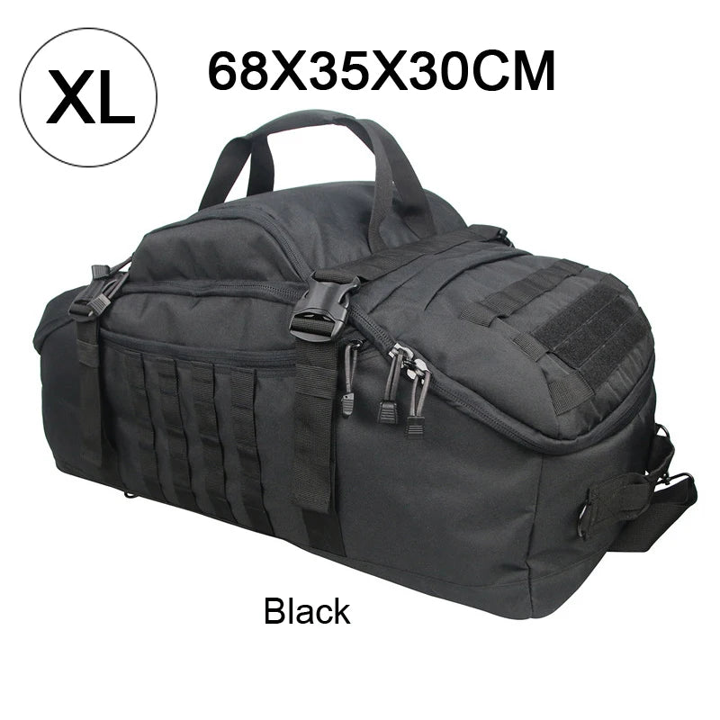 LQARMY Large Capacity Molle Tactical Hiking Camping Backpack