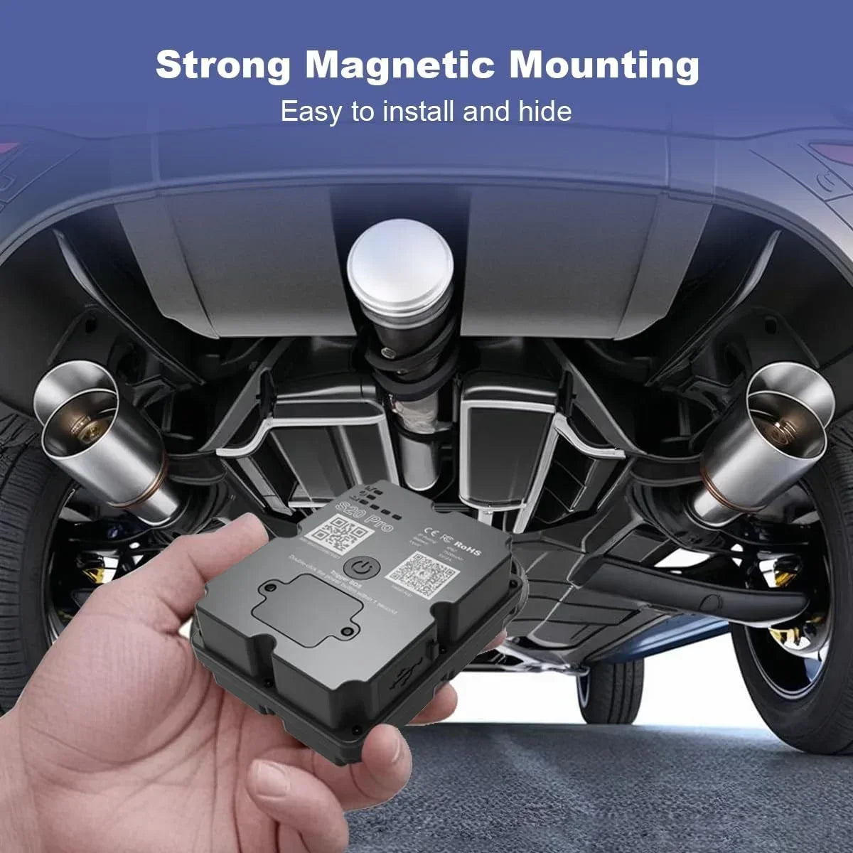 Wanwaytech Real Time GPS Asset Tracker With Sos Alerts