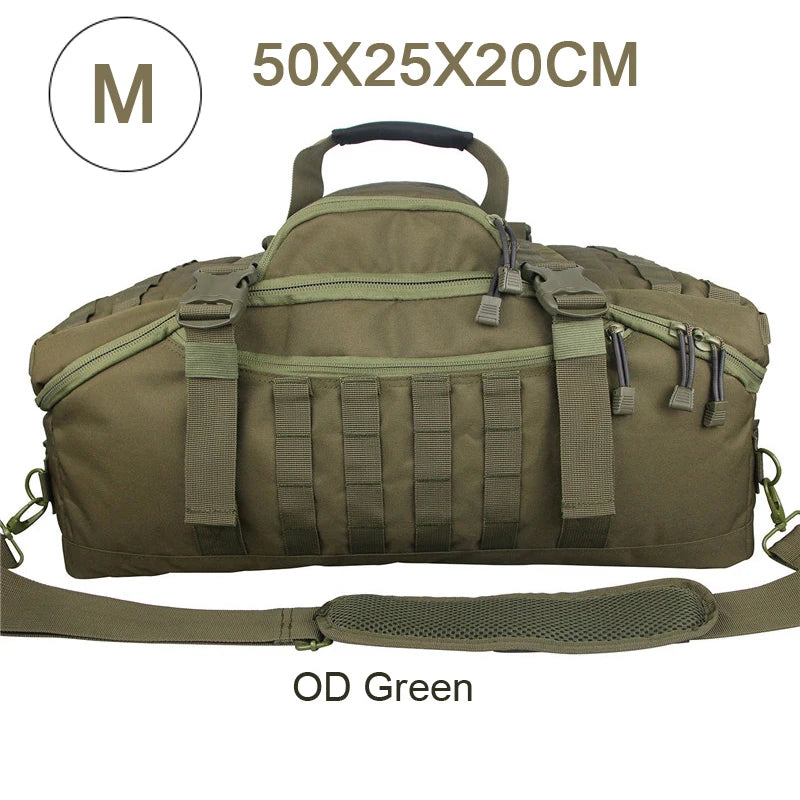 LQARMY Large Capacity Molle Tactical Hiking Camping Backpack