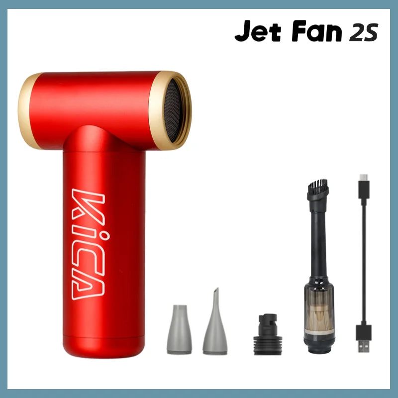 KiCA JetFan 2S Rechargeable Portable Air Blower For Camping