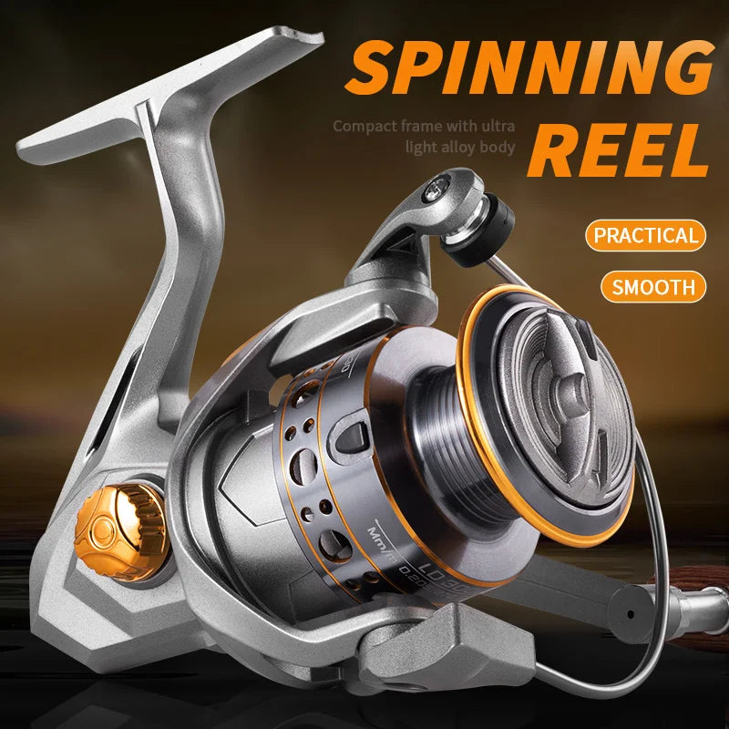 Rooblinos LD Spinning Fishing Reel With Smooth Freshwater Performance